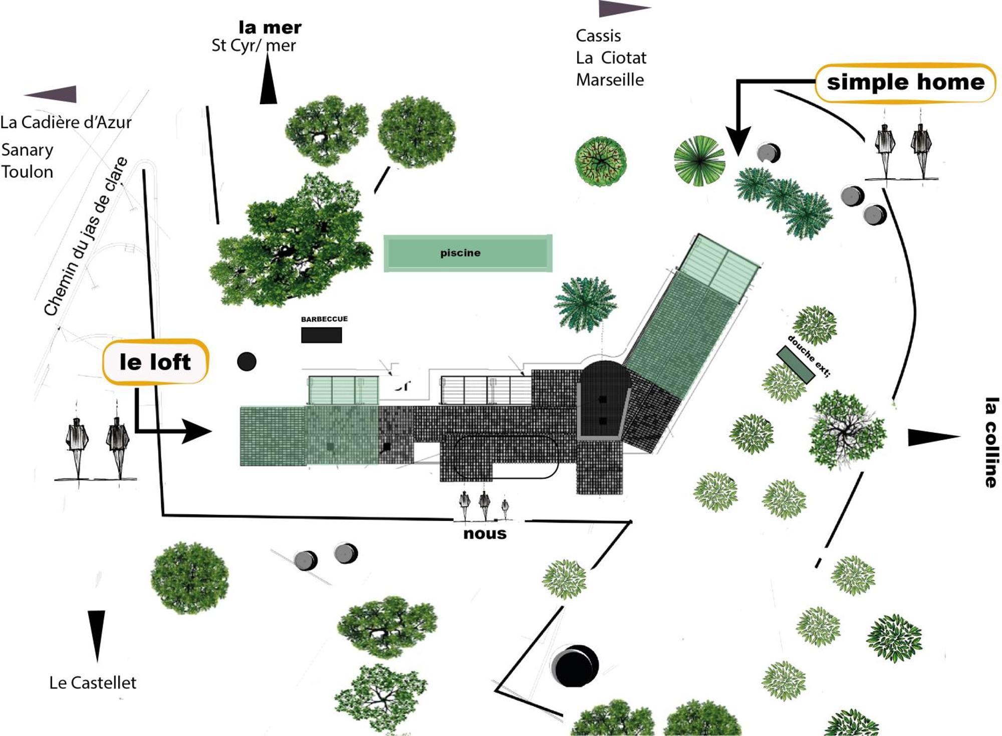 Simple Home La Cadiere-d'Azur Exterior photo